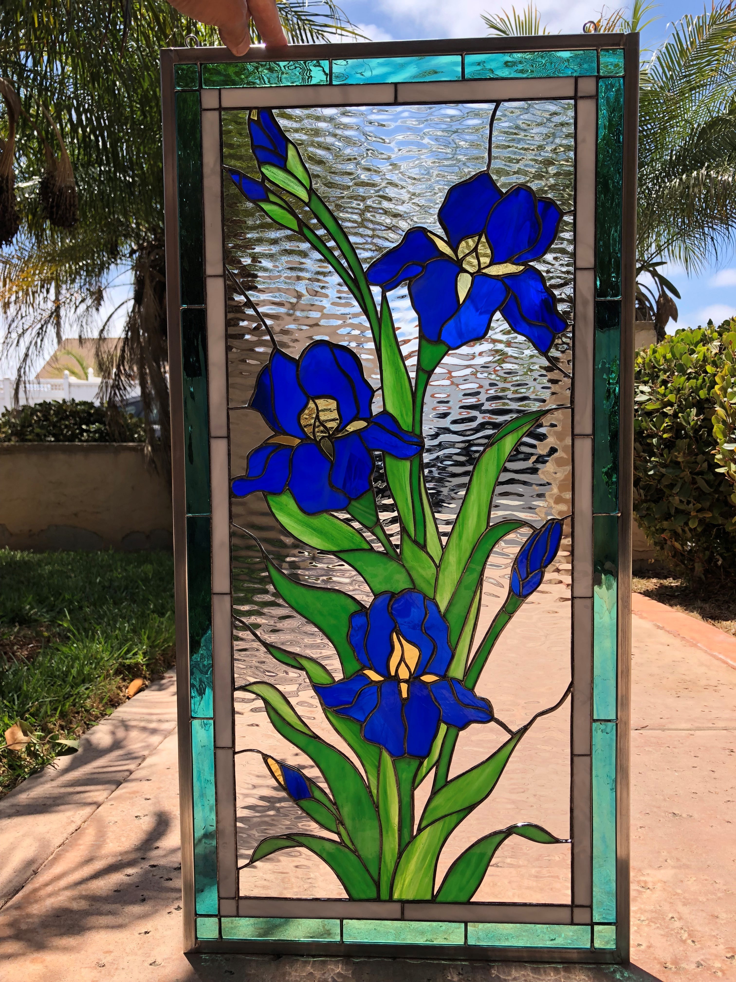 Stained Glass Panel Frame at Anthony Klein blog