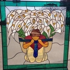 Custom-build Stained Glass Logo or Emblem