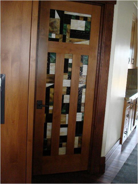 Mission Style Pantry Door Inserts
