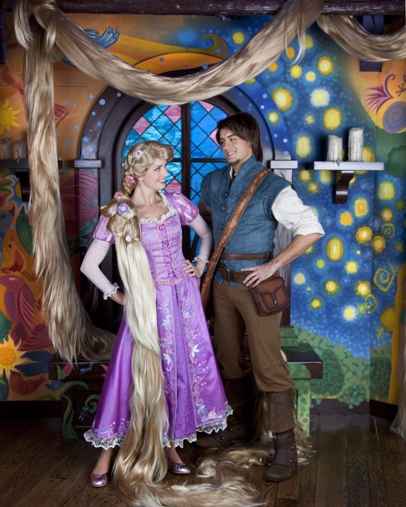 Stained Glass Tangled - Rapunzel and Flynn Rider