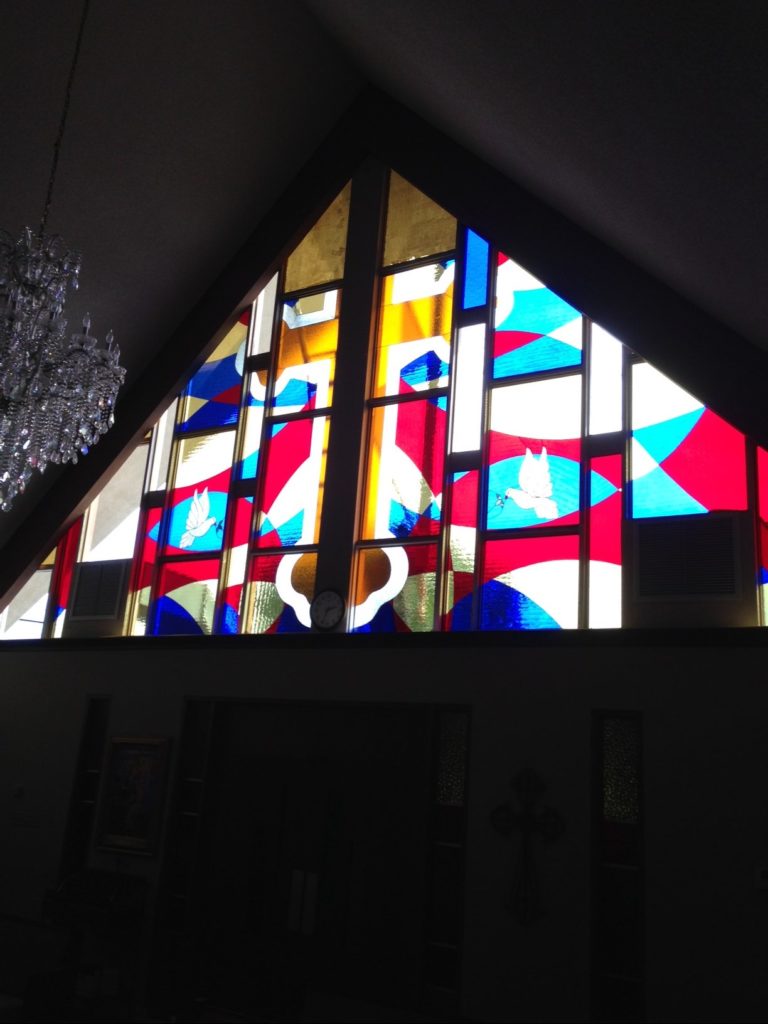 Multiple Stained Glass Windows for a Church