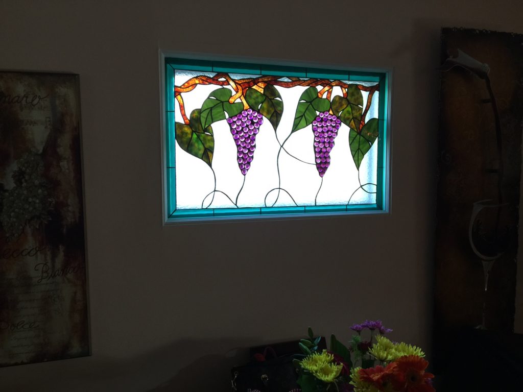 Beautiful GrapeVine Windows
