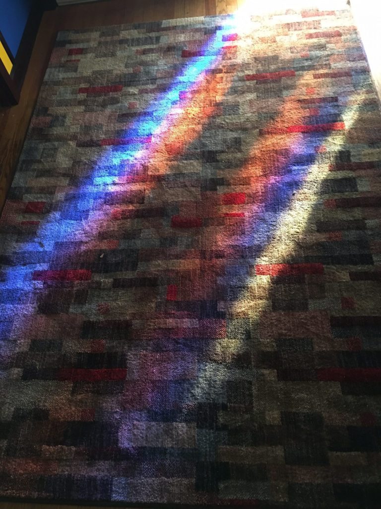 Mission Craftsman style stained glass windows Reflections