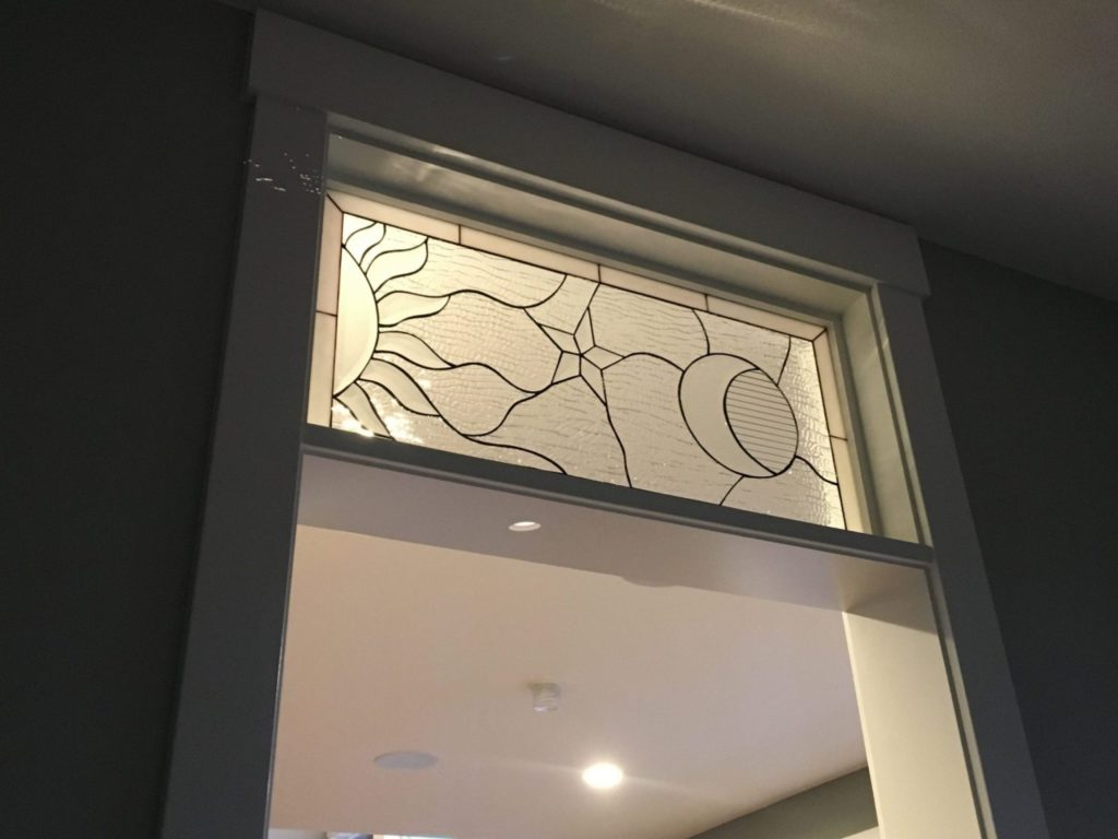 Beveled Star, Sun & Moon Transom Windows