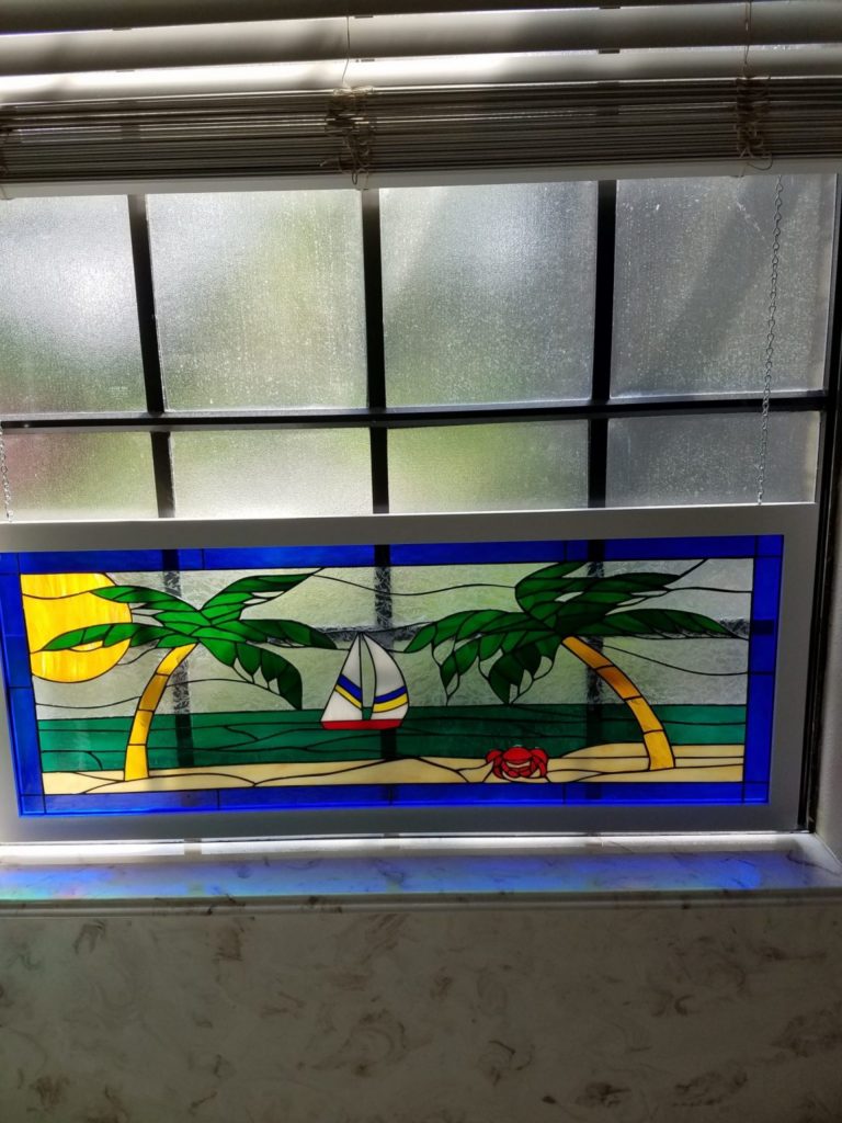 Ocean Themed Stained Glass Windows