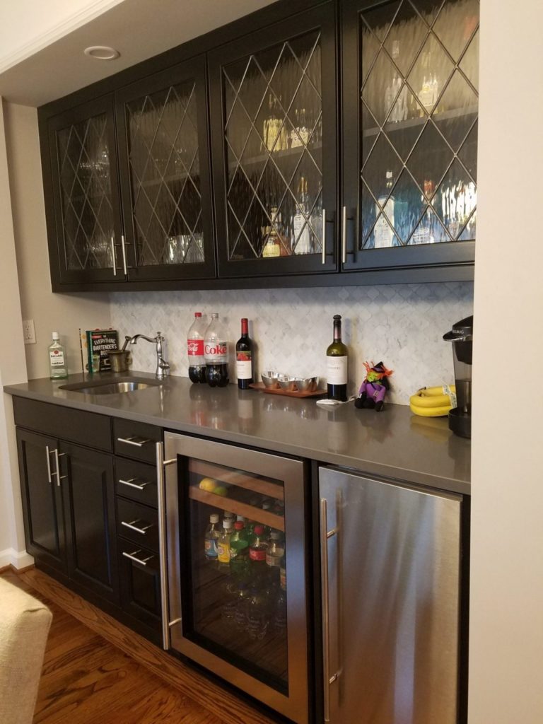 So pretty! Classic Diamond Tudor Style Kitchen Cabinet Inserts