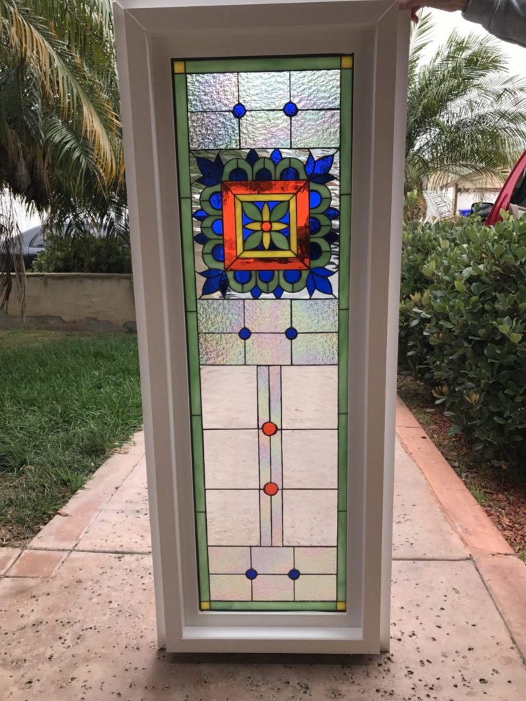 Custom designed! Multiple "Talavera Tile" Vinyl framed and insulated windows