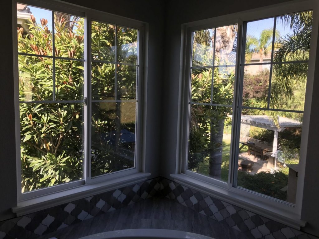 all clear waterglass and beveled windows Before