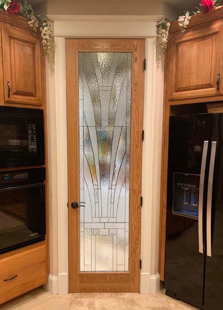 Drop Dead Gorgeous!  All Clear Kitchen Cabinet Inserts