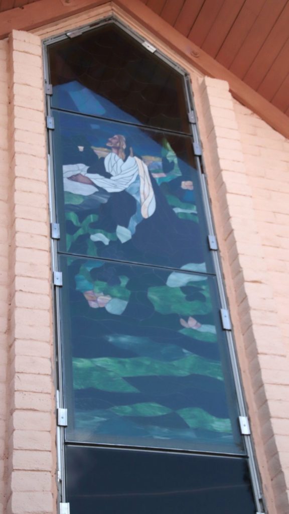 Segmented Stained Glass Church Windows