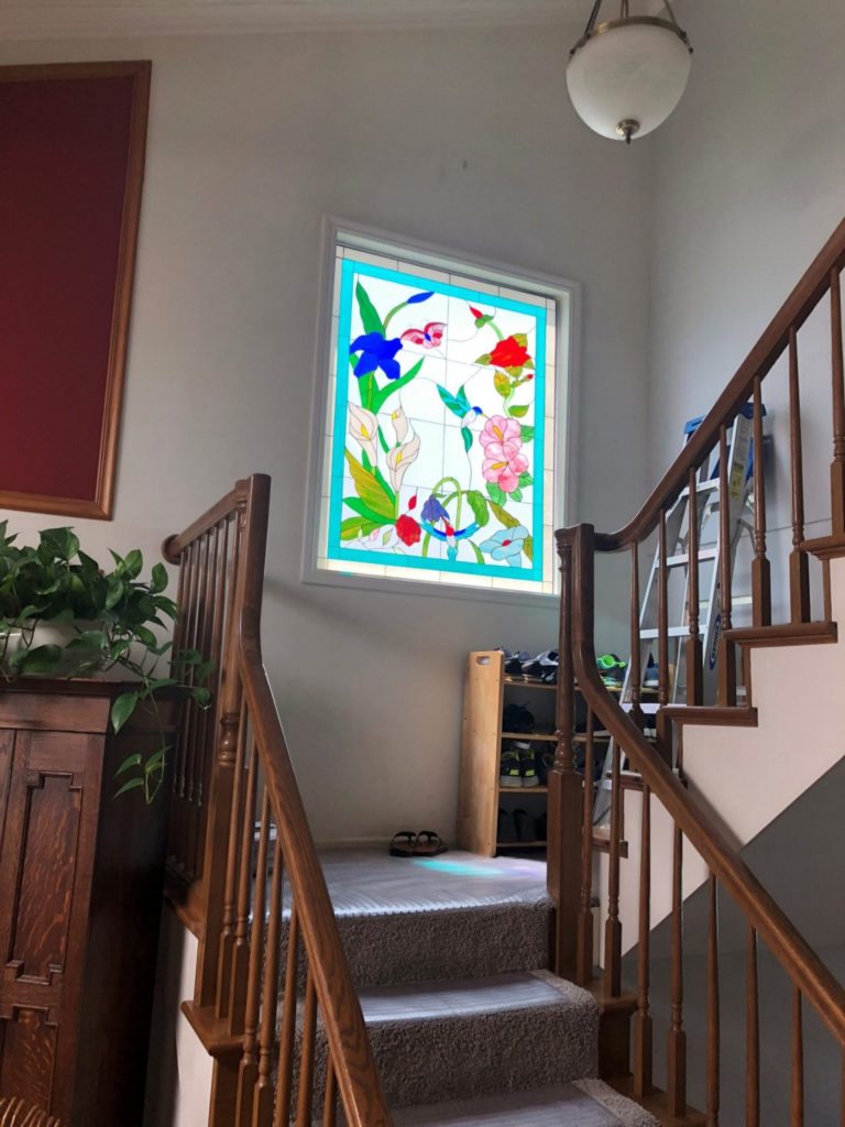 Stairway Window That Lights Up The Whole Room
