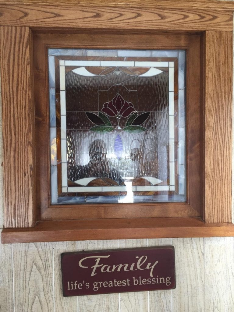 Lovely Wood Sash Framed Victorian Partition Window Installed (Before & After)