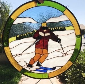 Sports Stained Glass Windows