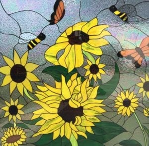 Flower and Fruit Stained Glass