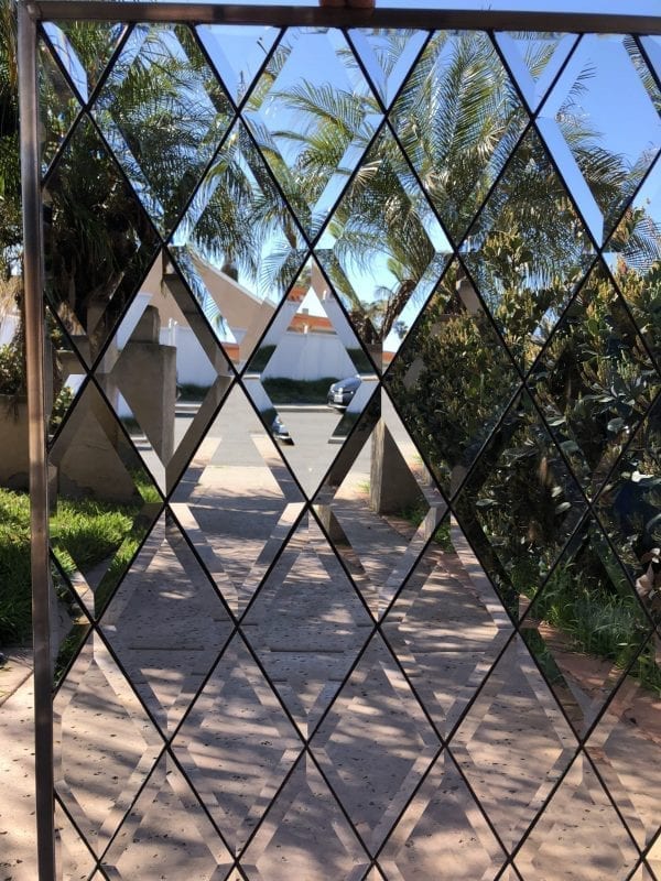 The "Blitz" Traditional & Timeless Tudor Style Beveled Diamonds Leaded Glass Window
