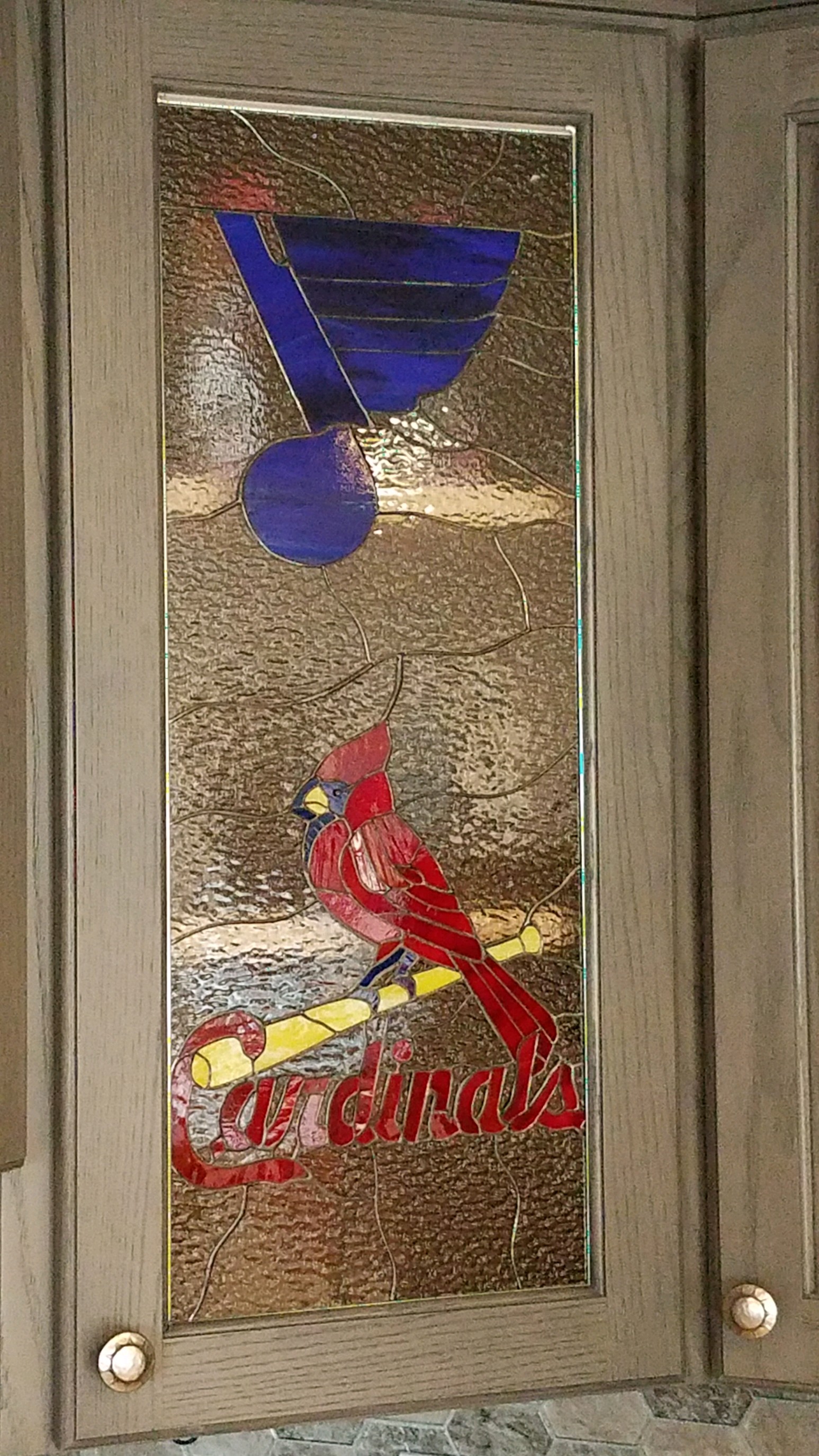 Stained Glass For Kitchen Windows And Cabinet Inserts
