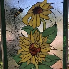 Sunflower Stained Glass