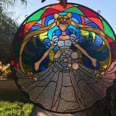 Custom-build Stained Glass Logo or Emblem