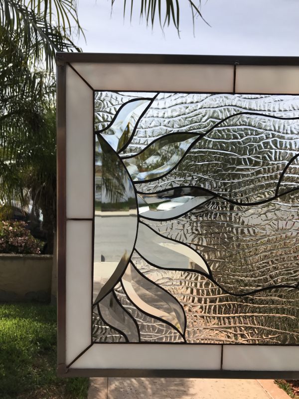 So Pretty! Crescent Moon, Sun & Star 1 Leaded Stained Glass Window