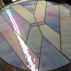 Custom-build Stained Glass Logo or Emblem