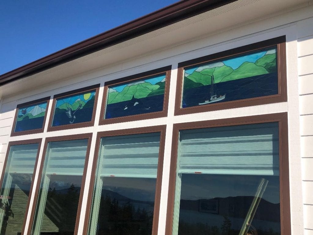 Pacific Northwest Transom Windows