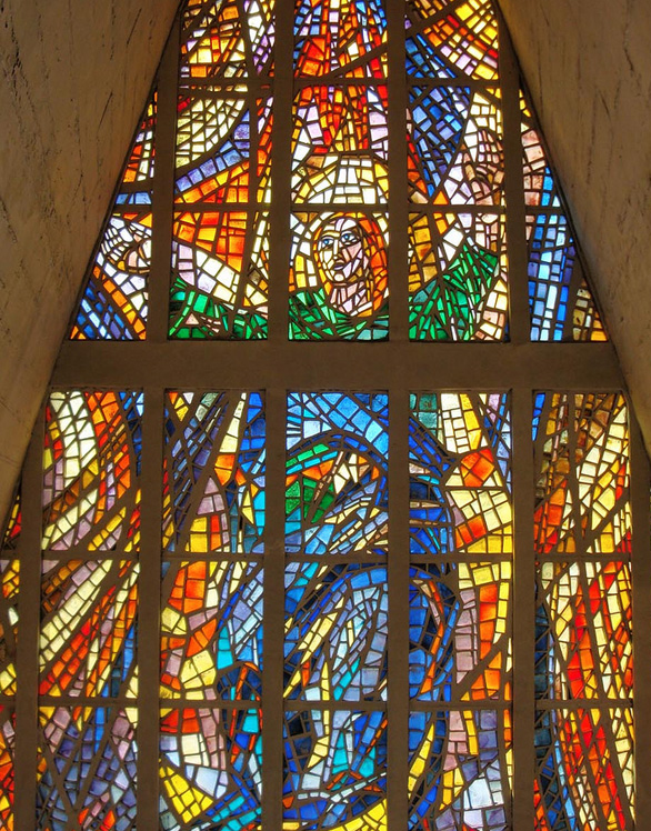 Stained glass used in different parts of the world