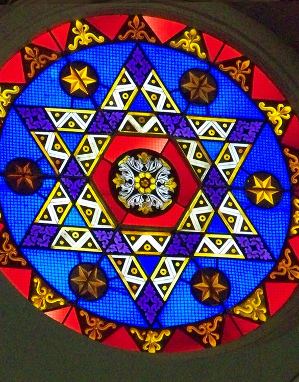Stained glass used in different parts of the world