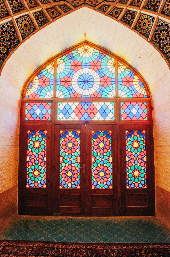 Stained glass used in different parts of the world