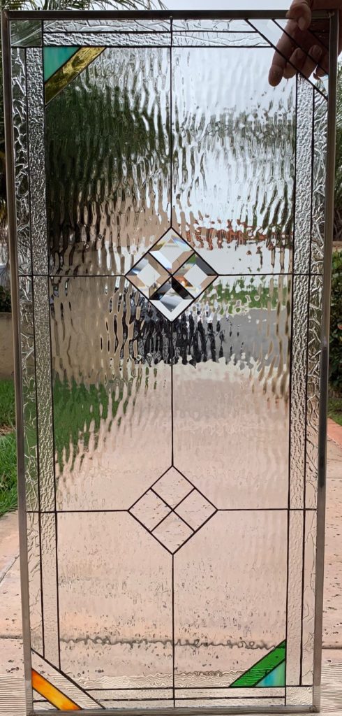 Classic! The Corona Stained Glass Window Panel