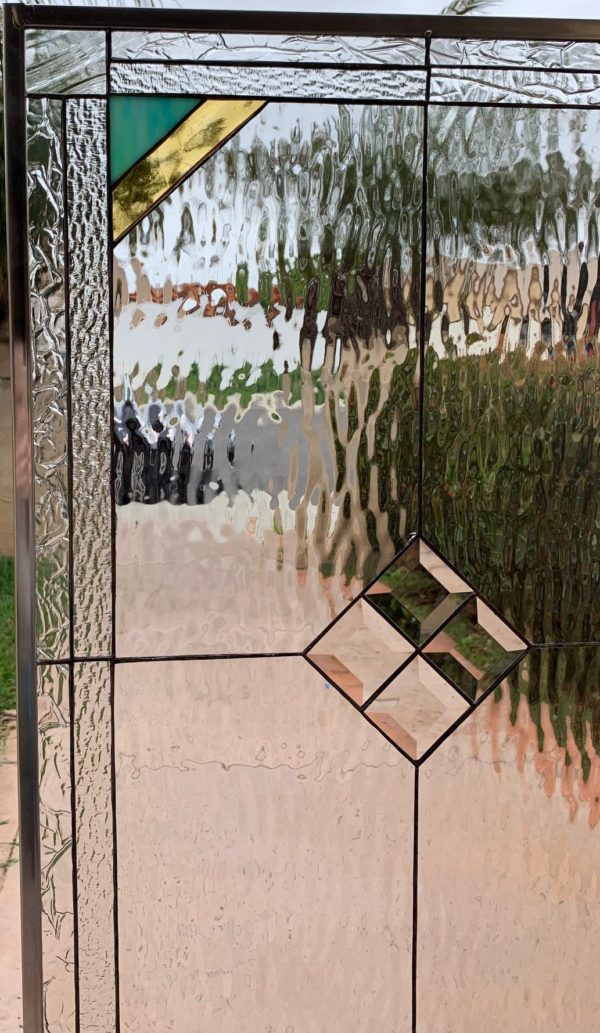 Classic! The Corona Stained Glass Window Panel