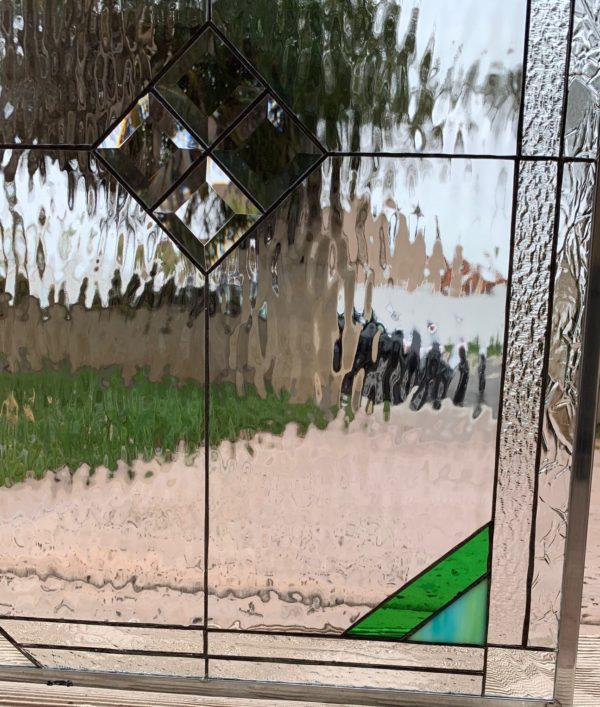 Classic! The Corona Stained Glass Window Panel