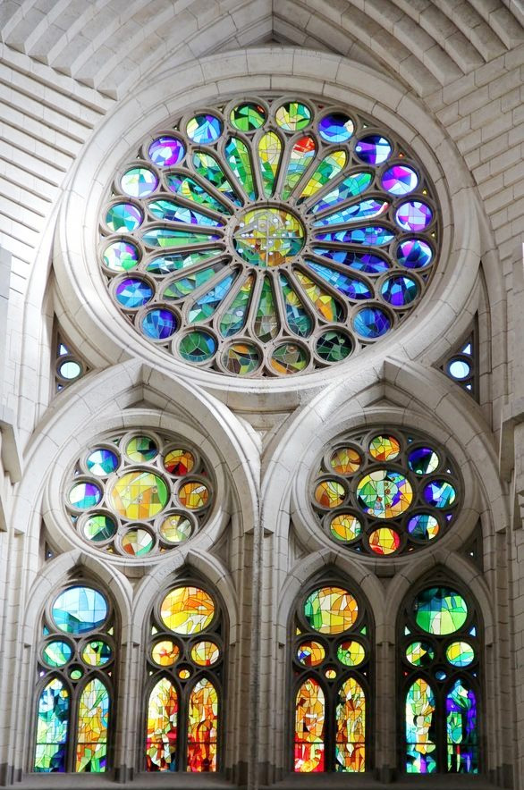 Stained glass used in different parts of the world