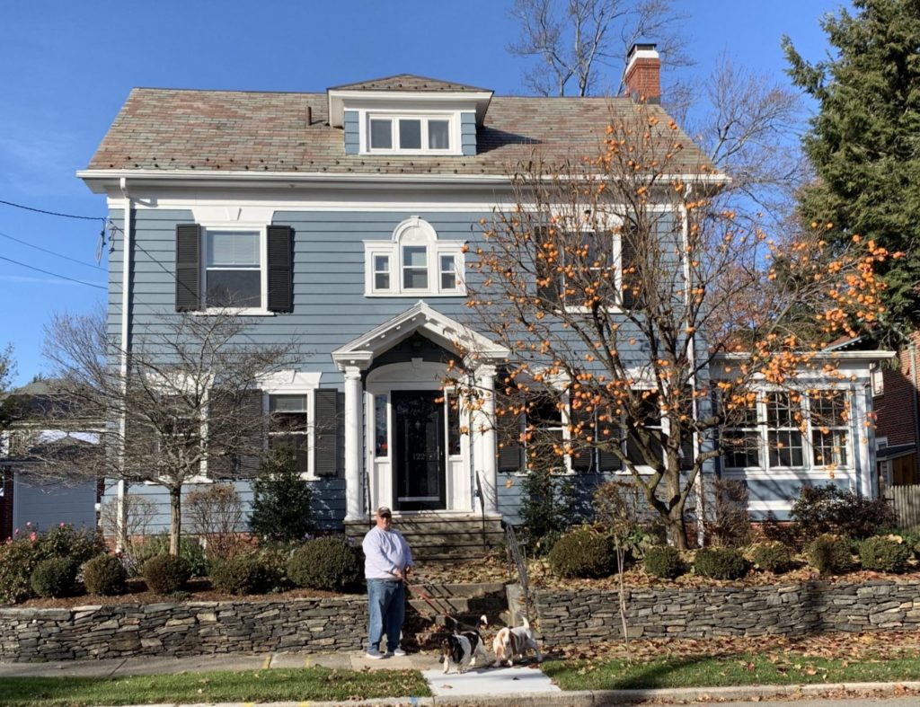 Lovely Abstract Bubbles Stained Glass Sidelites for Privacy & Natural Light from exterior
