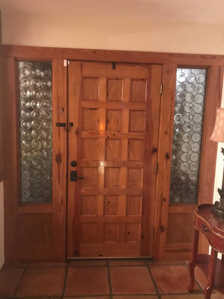 Timeless! All Clear Rondel Bottle Bottoms Stained Glass Sidelites