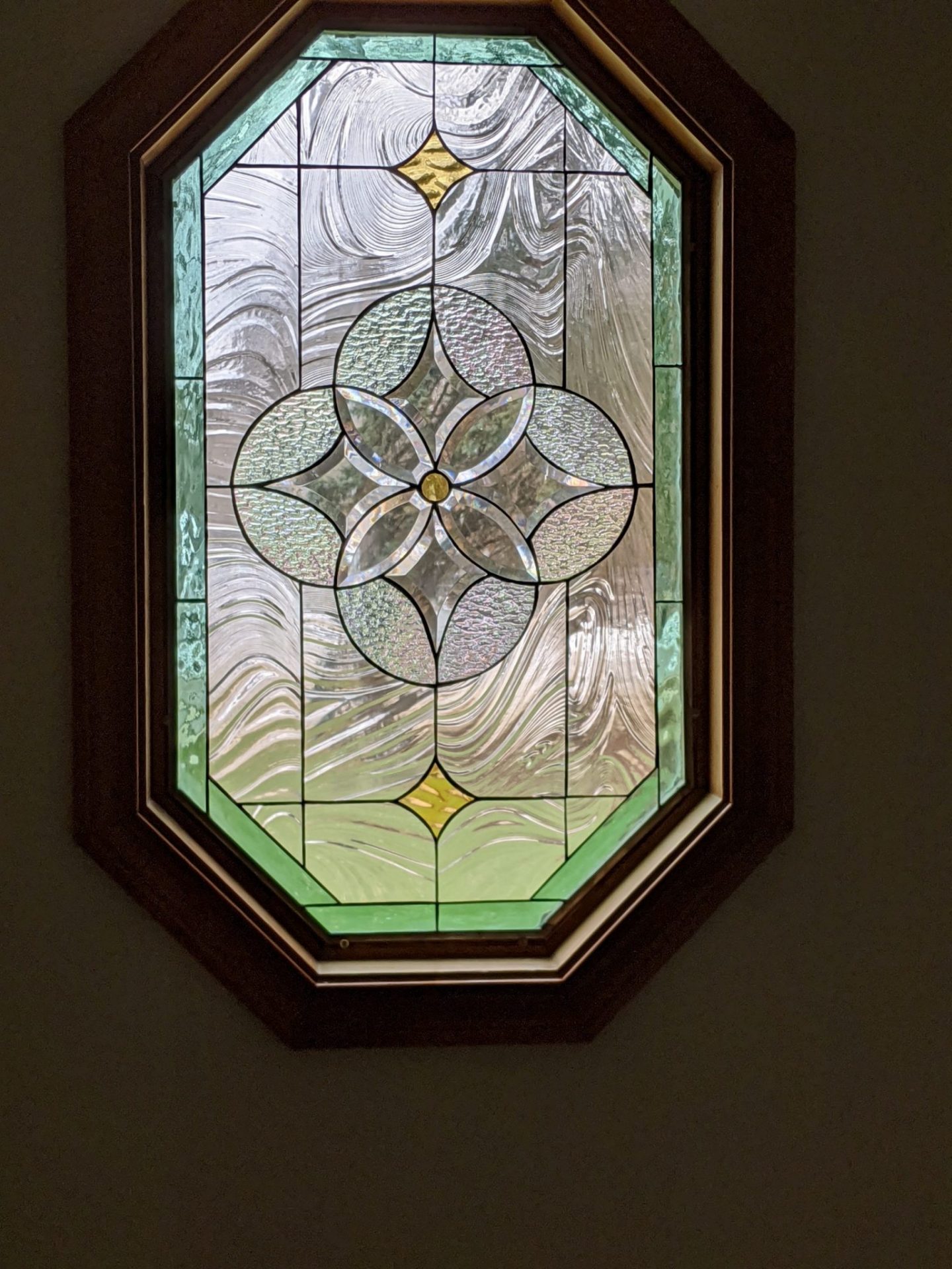 Classic Mission / Craftsman Style Octagonal Window