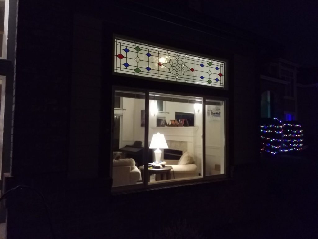 Victorian Style Window Installed As A Transom Window