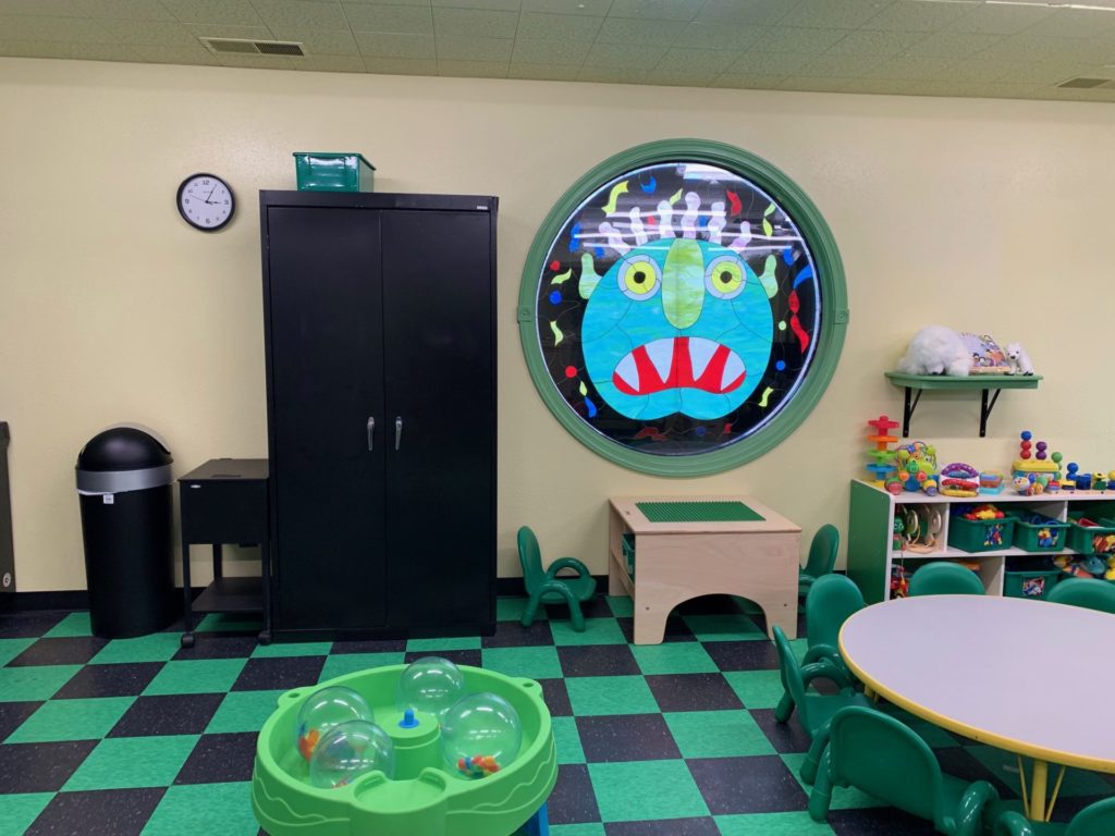 Big Stained Glass Window for preschool in Texas