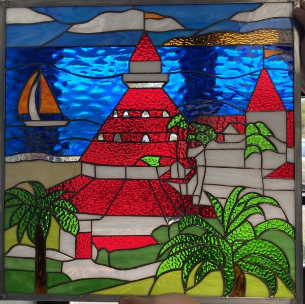 Beautiful! Hotel Del Coronado Stained Glass Window