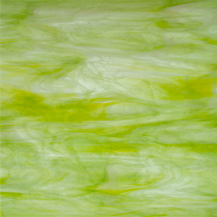 Clear/ White/ Warm Greens, "Key Lime"
