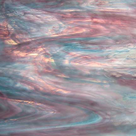 Clear/White/Aqua/Rose, "Aqua-Rose"