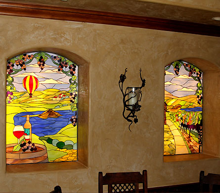Stained Glass for Restaurants, Pubs, Bars and Casinos