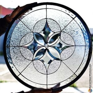 Clear and Beveled Glass