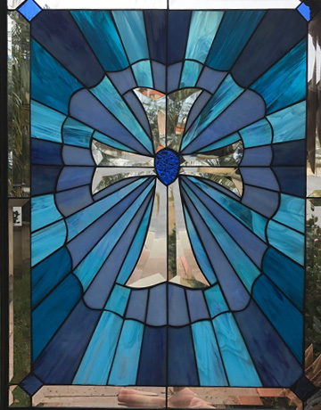 Stained Glass for Funeral Homes