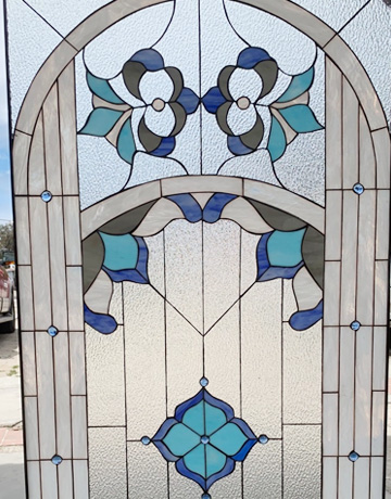 Stained Glass for Skylight Covers