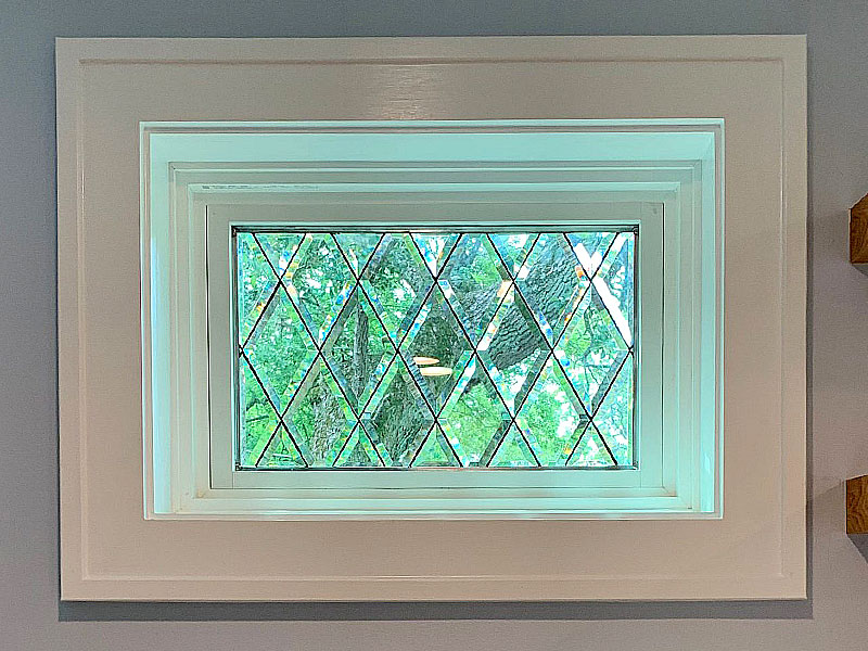 Tudor diamonds windows