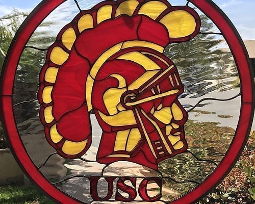 Custom-build Stained Glass Logo or Emblem
