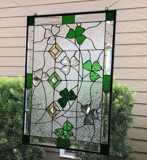 Custom-build Stained Glass Logo or Emblem