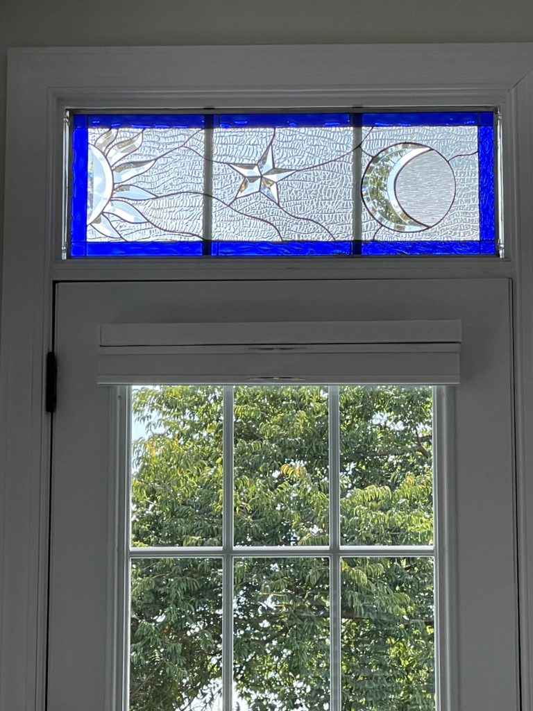 Sun/Moon custom size transom, minimal install
