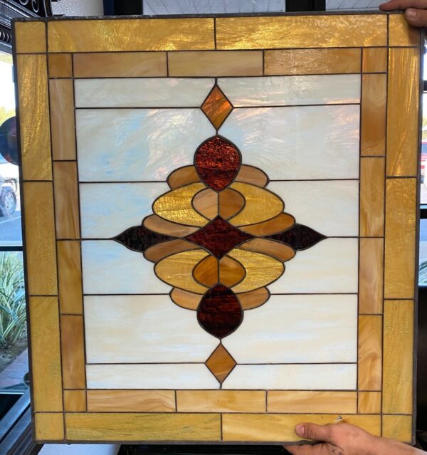The Oakley Stained Glass Window Panel
