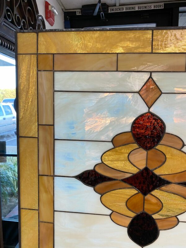 The Oakley Stained Glass Window Panel